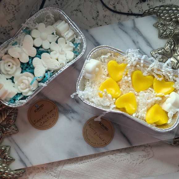 Other - Hand Poured Cream & Yellow Shaped Wax Melts